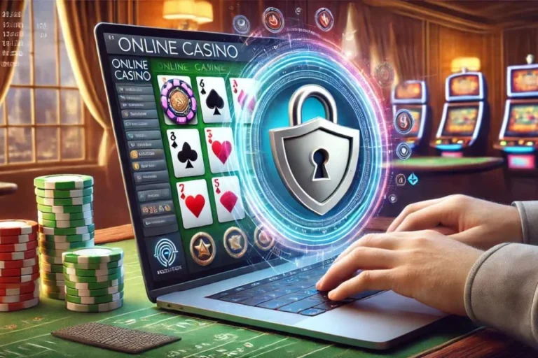 Which online casino games include safe features protecting player account information effectively?